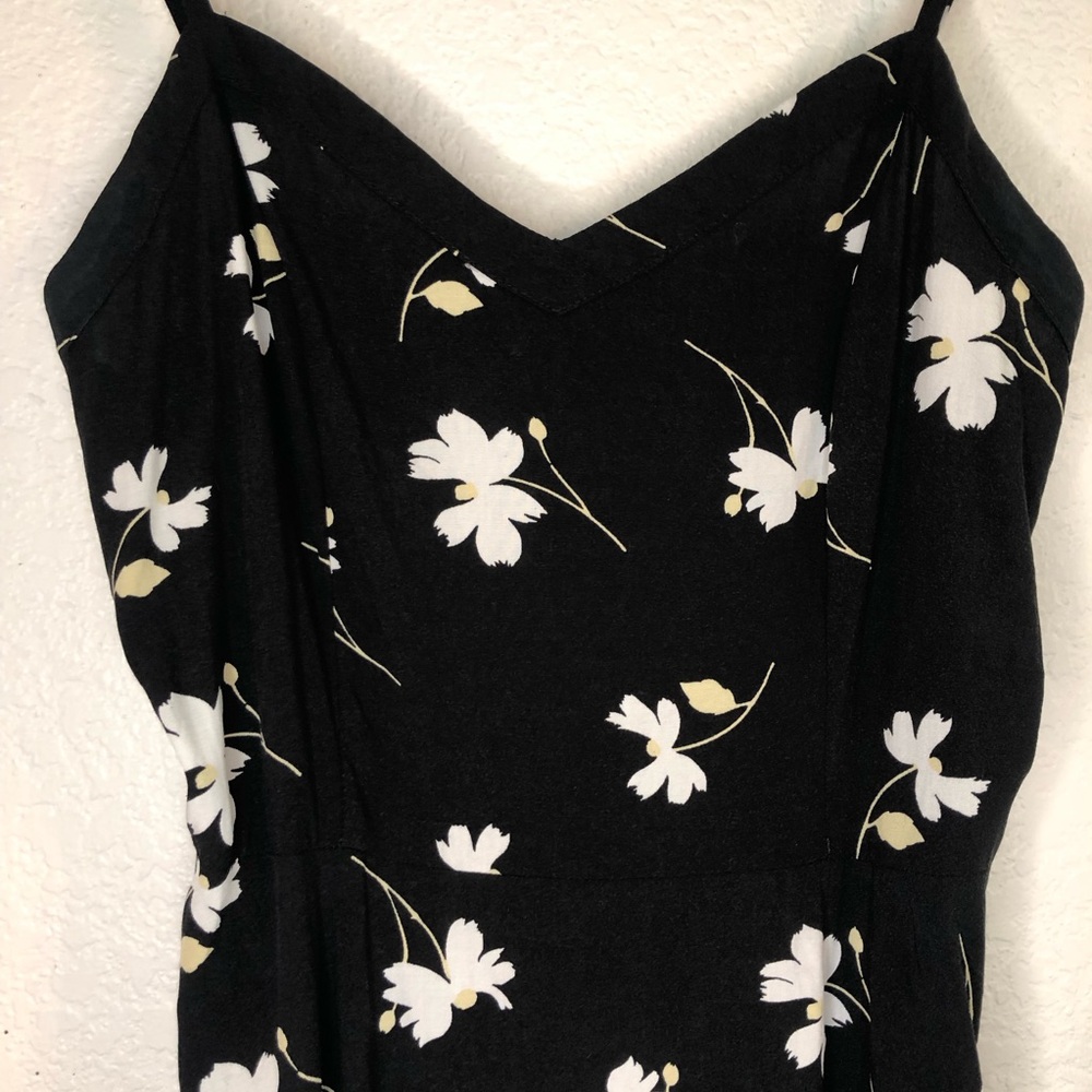 Cotton On Black Floral Spaghetti Strap Sundress - Picture 2 of 7